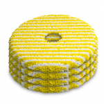 Mop pad set for KARCHER RVM 4 (2.269-130.0) Yellow, White