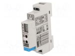 Electronic hygrotherm | Temp: -25&divide;70&deg;C | 24&divide;230VDC | 24&divide;230VAC | IP20