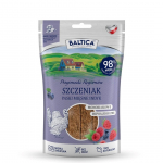 BALTICA Przysmaki Region&oacute;w Puppy Mono Meat Strips Turkey &ndash; dog treat &ndash; 90 g