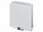 Enclosure base | with terminals | ICS25 | grey | UL94V-0 | X: 108.35mm