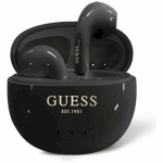 Guess Glossy Effect Egg Shape Printed Classic Logo TWS headphones