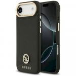 Case Guess Grained Strass Logo MagSafe for iPhone Air / black