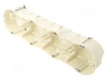 Enclosure: junction box | &Oslash;: 68mm | plaster embedded | IP30 | H: 46mm