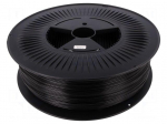 Filament: PET-G | 1.75mm | black | 220&divide;250&deg;C | 5kg | &plusmn;0,05mm