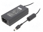Power supply: switched-mode | 12VDC | 5A | Out: 5,5/2,1 | 60W | 0&divide;40&deg;C
