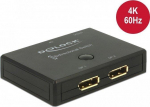DeLOCK Dis.P. 2-1 changeover switch bidirek. 4K - 60Hz