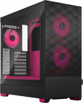 Fractal Design Pop Air RGB magenta Core TG Clear Tint, Tower Case (black/magenta)