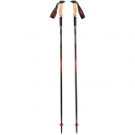 Black Diamond Trekking Poles Pursuit Carbon Z (anthracite/orange, 1 pair, 120 cm)