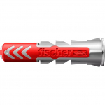 fischer DuoPower 6x30 bucket dowel light grey/red, 3,200 pieces, resealable plastic bucket with lid
