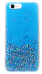 Fusion Glue Glitter maciņ&scaron; telefonam iPhone 12 Pro Max zils