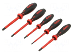 Screwdriver: insulated-set | hex key | chrome vanadium steel