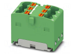 Splice terminal: rail | 17.5A | 450V | push-in | PA | L: 17.7mm | W: 12.5mm
