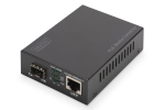 DIGITUS Konverter Gigabit PoE Media SFP/RJ45