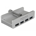 Delock V&auml;lise USB 3.0 4-pordiline jaotur lukustuskeermega