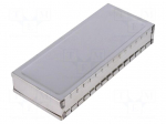 Enclosure: shielding | X: 68mm | Y: 161mm | Z: 27mm | steel