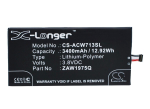 3400 mAh for Acer Aprilia,ZAW1975Q,ZWA1975Q,ZAW1975Q 1/ICP3/61/127