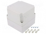 Enclosure: multipurpose | X: 120mm | Y: 120mm | Z: 120mm | MPC | IP66,IP67