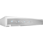 Lindy 4 Port KVM Switch (white, DisplayPort 1.2, USB 2.0 & Audio)