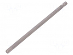 Screwdriver bit | Allen hex key | HEX 6mm | Overall len: 152mm