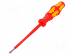 Screwdriver | insulated | slot | 3,5x0,6mm | Blade length: 100mm