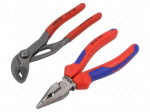 Kit: pliers | Pcs: 2 | adjustable,universal | Package: bag