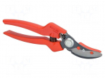 Garden pruner | 210mm | Material: steel | Cutting range: &Oslash;12mm max