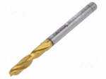 Drill bit | for metal | &Oslash;: 4.8mm | L: 62mm | HSS-CO | film,separately