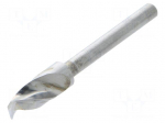 Drill bit | PCB | &Oslash;: 5.4mm | L: 38.2mm | 1/8" (3,175mm)