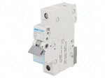 Circuit breaker | 230VAC | Inom: 16A | Poles: 1 | DIN | Charact: B | 6kA
