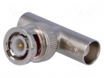 T adapter | BNC plug,BNC socket x2 | 50&Omega; | delrin (POM) | Vswr: 1.3