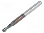 Fast cutting mill | &Oslash;: 2.4mm | &Oslash;: 3.175mm | L: 38.2mm