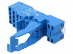 Socket | PIN: 14 | 10A | 250VAC | Mounting: DIN | Leads: spring clamps