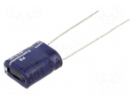 Capacitor: electrolytic | supercapacitor | 100mF | 5VDC | ESR: 4&Omega; | THT