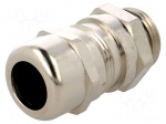 Cable gland | with earthing | M20 | 1,5 | IP68 | Mat: brass