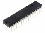 PIC microcontroller | Memory: 32kB | SRAM: 2048B | EEPROM: 256B | THT