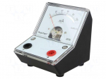 Meter: table | analogue | 2% | I DC: 0,1u&divide;100uA | 1k&Omega;
