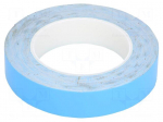 Tape: heat transfer | W: 25mm | L: 33m | Thk: 0.2mm | 800mW/mK | LDPE