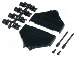 Enclosure: for D-Sub connectors | D-Sub 37pin,D-Sub HD 62pin