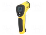 Infrared thermometer | LCD,with a backlit | -32&divide;480&deg;C | &epsilon;: 0,1&divide;1