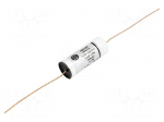 Capacitor: copper-polypropylene | 0.1uF | 600VDC | &plusmn;2% | &Oslash;18x39mm