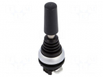 Switch: joystick | Stabl.pos: 1 | 22mm | black | Illumin: none | IP66