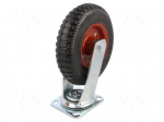 Transport wheel | &Oslash;: 200mm | W: 58mm | H: 240mm | torsional | 235kg