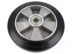 Transport wheel | &Oslash;: 250mm | W: 50mm | 550kg | rubber | ALGE | -30&divide;70&deg;C