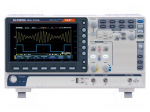 Oscilloscope: digital | Ch: 2 | 200MHz | 1Gsps | 10Mpts | colour,LCD 7"