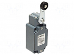 Limit switch | lever R 49mm, plastic roller &Oslash;20mm | NO + NC | 10A
