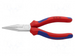 Pliers | cutting,half-rounded nose,universal | 160mm