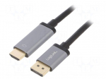Cable | DisplayPort plug,HDMI plug | DisplayPort 1.2,HDMI 2.0