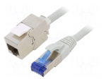 Extender Ethernet | S/FTP | Cat: 6a | RJ45 socket,RJ45 plug | Cu | 3m