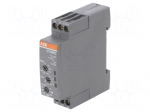 Automation module: timer | 0,05s&divide;100h | SPDT | 24&divide;240VAC | 24&divide;48VDC