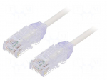 Patch cord | TX6A-28&trade;,U/UTP | Cat: 6a | RJ45 plug,both sides | wire